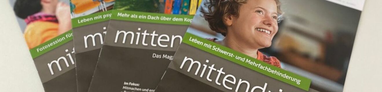 Unser Magazin für Mitglieder und Spender - mittendrin Das Magazin der Lebenshilfe Donau-Iller